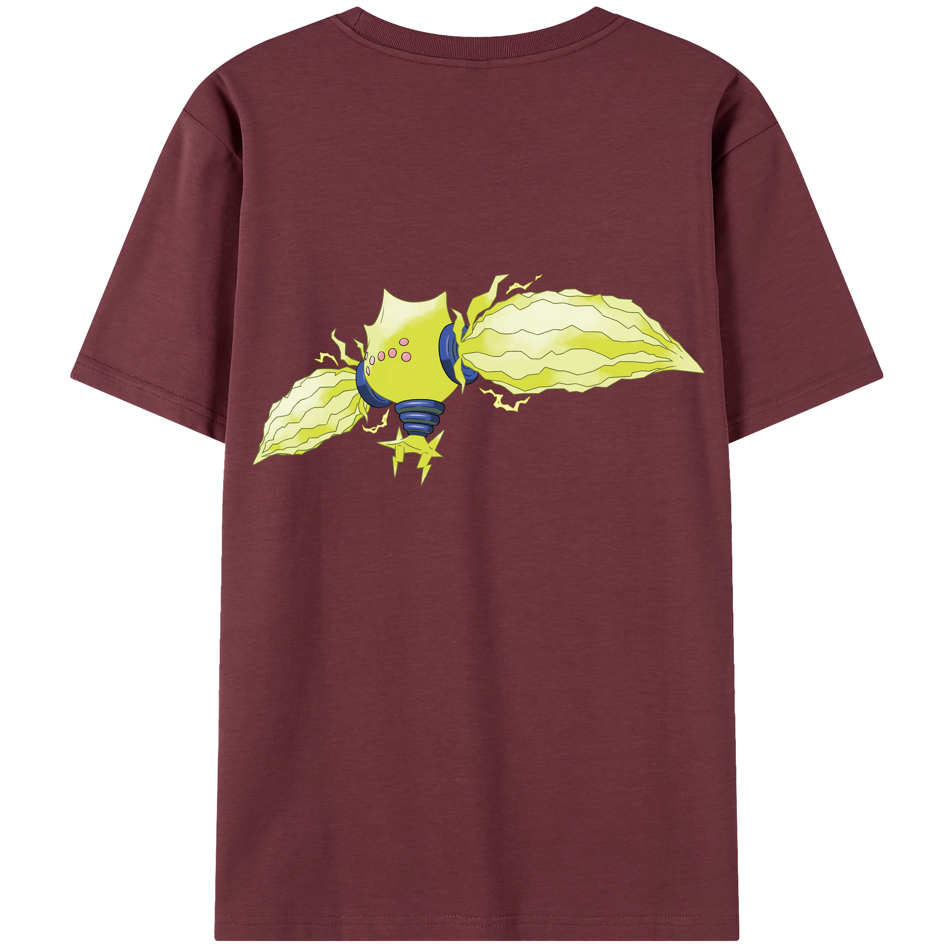 （画像用） ポケットモンスター Pokémon 綿100％半袖Tシャツ（背面プリント）
